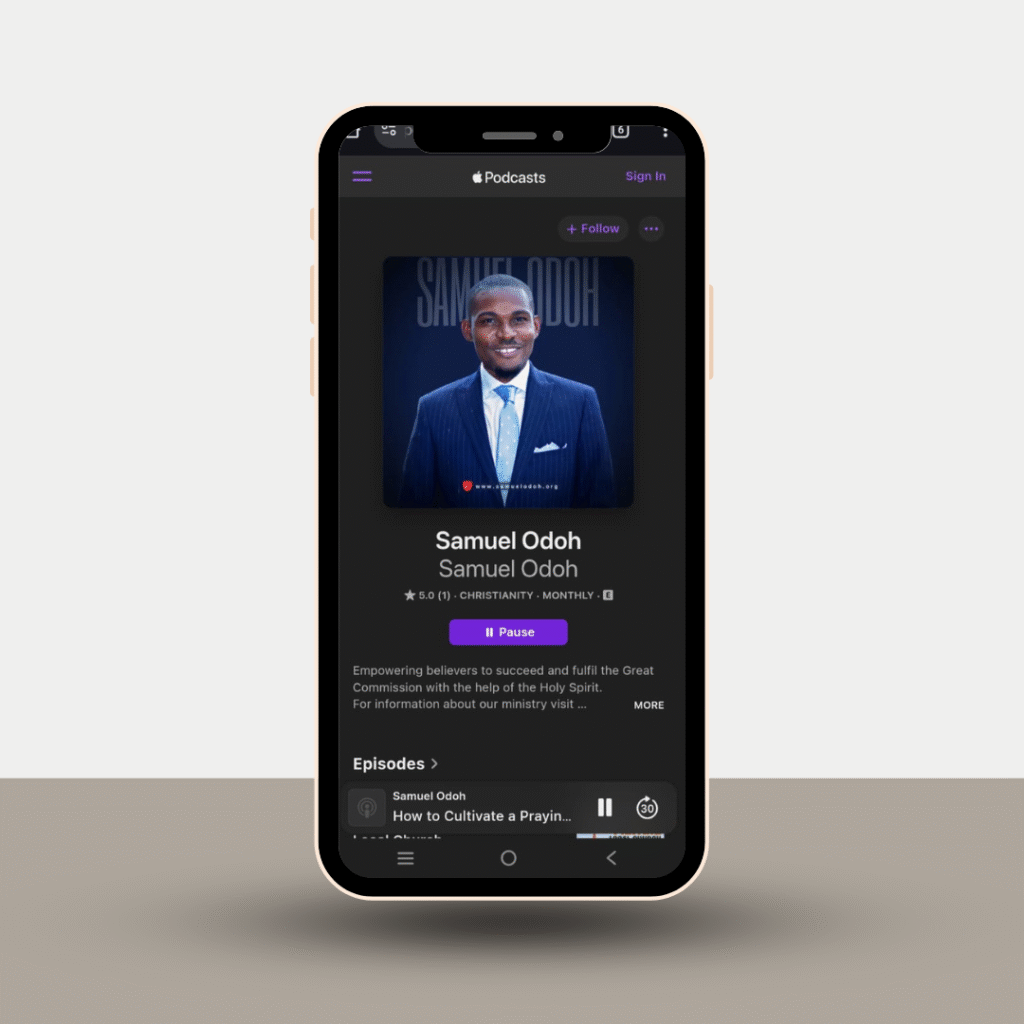 podcast samuel spotify